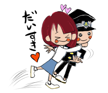 とーちくんスタンプ