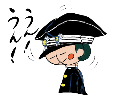 とーちくんスタンプ