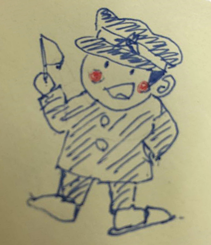 とーちくん原画